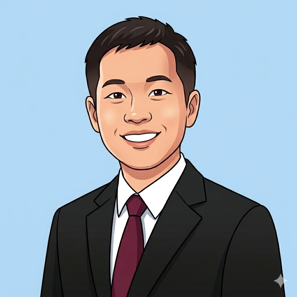 a man with a mustache